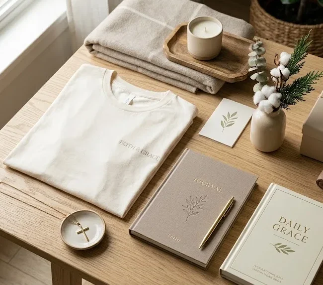 Christian lifestyle collections featuring faith-inspired apparel gifts accessories and home décor