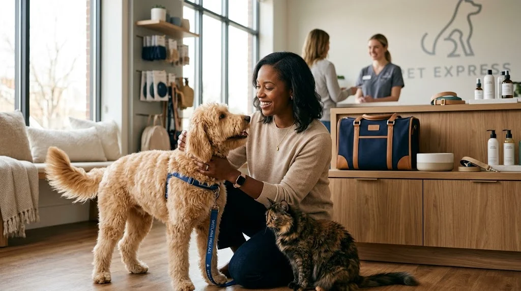Svetlana Mellace Pet Express pet care service for pet lovers