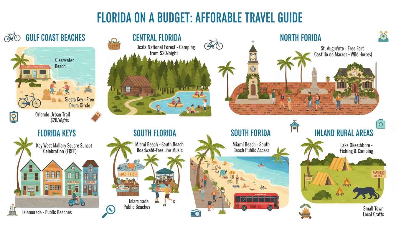 most affordable places to visit in florida