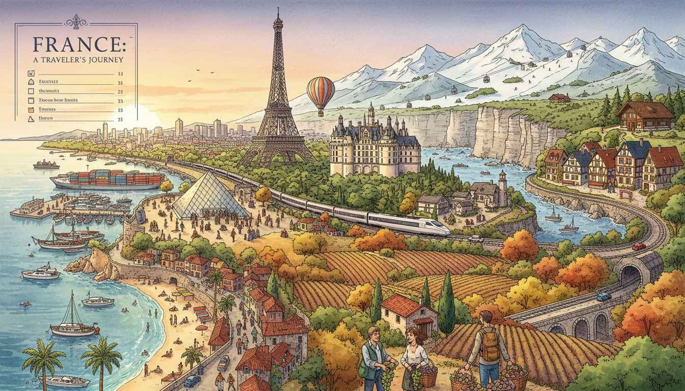 most popular places to visit in france