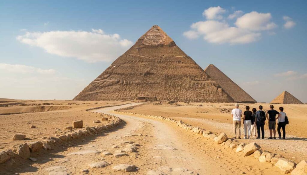 best place to visit in egypt to see pyramids