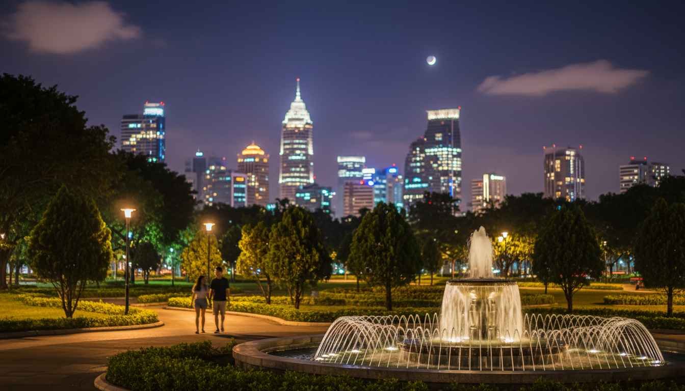 places to visit in manila at night